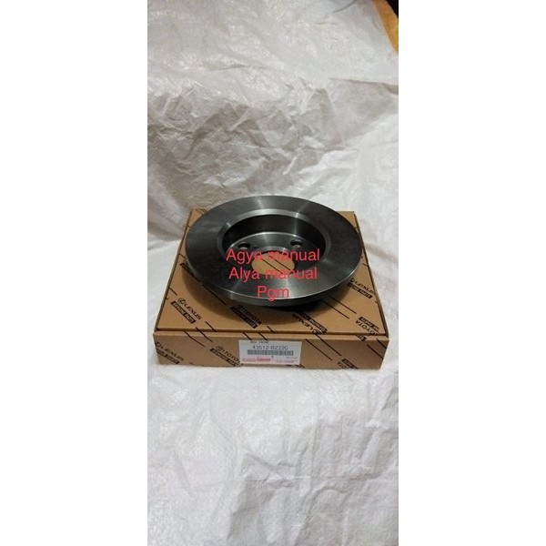 Disc Brake Rotor Front Piringan Rem Piring Cakram Depan Toyota Agya Daihatsu Alya Manual