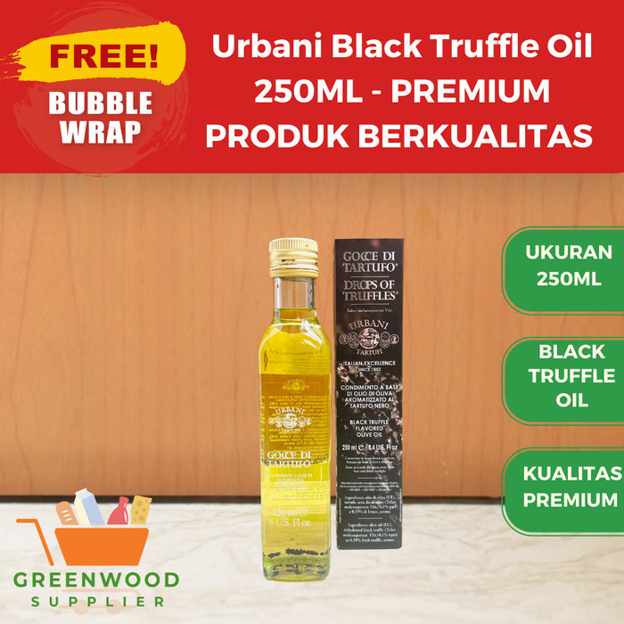 

Brom [Hitam] Urbani Black Truffle Oil - 250Ml