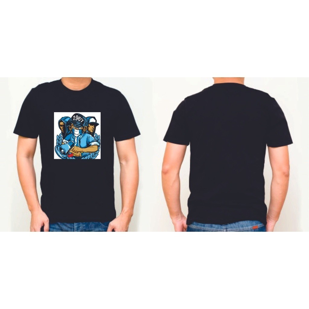 Kaos T Shirt Pria Curva Persela Lamongan La Mania