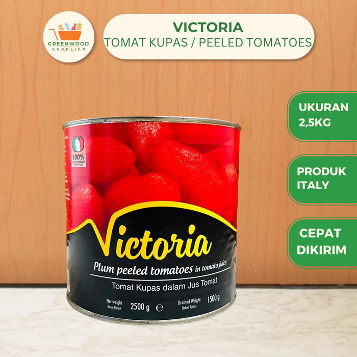 

Brom Victoria Whole Peeled Tomatoes / Tomat Kupas - 2,5Kg