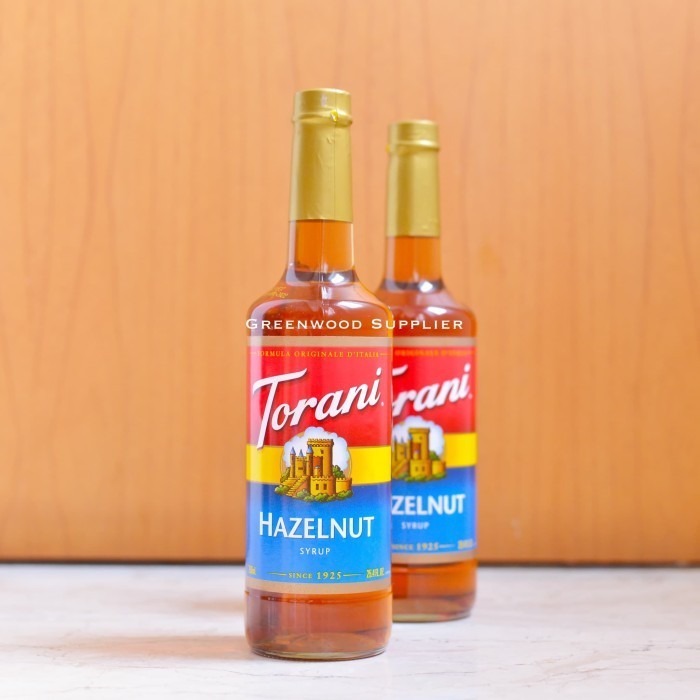 

Brom Syrup Hazelnut / Sirup Hazelnut 750Ml - Torani Brand