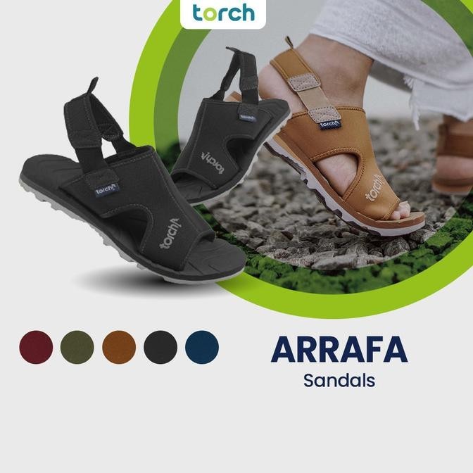 Torch Sepatu Sendal pria Wanita Casual - Sandal Slip Travelling Arrafa