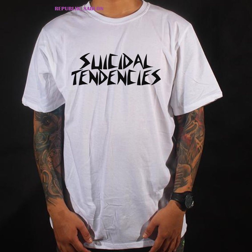 Kaos T Shirt Pria Suicidal Tendencies