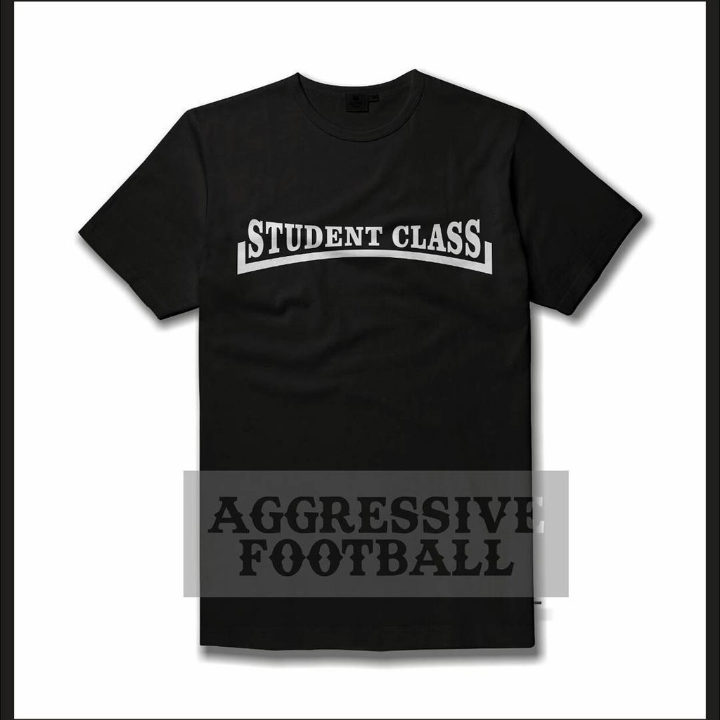 Kaos T Shirt Pria Student Class Hooligans Casual Acab
