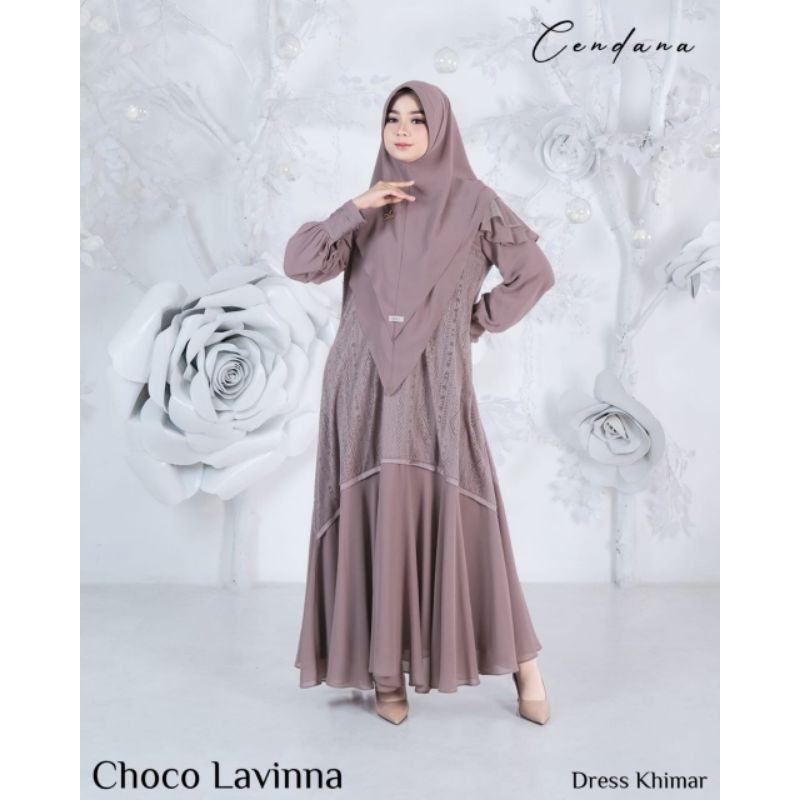 GAMIS KONDANGAN - GAMIS HANTARAN - GAMIS SET - ADEN - CENDANA SERIES - DRESS SET KHIMAR