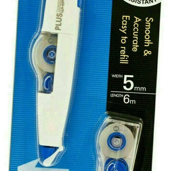 

Correction Tape Plus Wh605 Whiper Mr Tip Ex Kertas