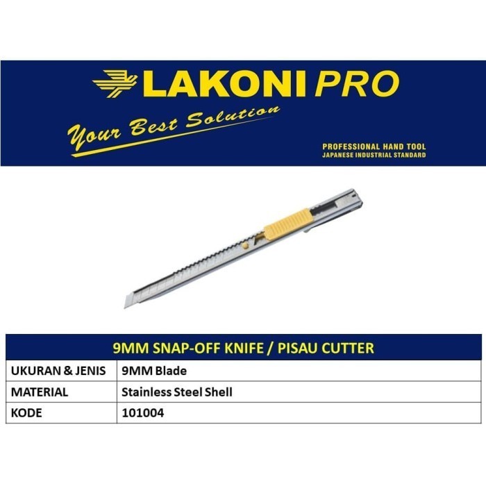 

+++++] 9MM KNIFE SNAP OFF / PISAU CUTTER / BLADE 9 MM LAKONI