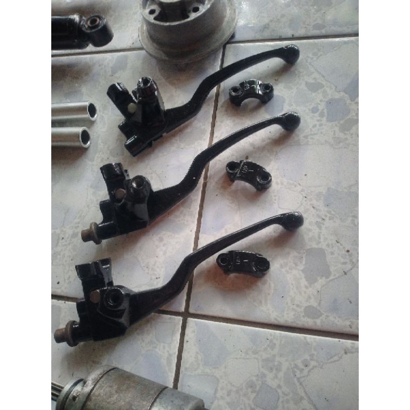 Housing Handle kopling kiri drat 14mm second / bekas Copotan motor Suzuki Satria Fu facelift