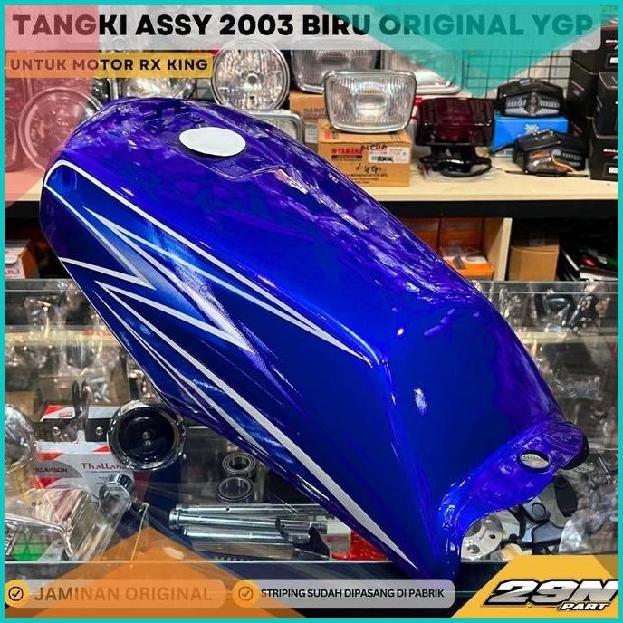 TANK TANGKI 2003 BIRU RX-KING RXKING RXK ASSY ORIGINAL 3KA-F4110-A2-P2