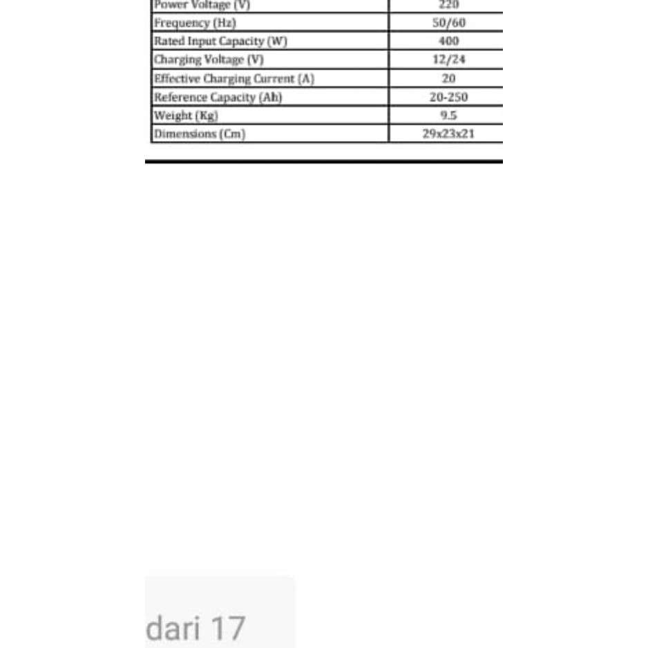 Battery Charger Cb-30 - Cas Aki 30A Rhino - Changer Aki 30A