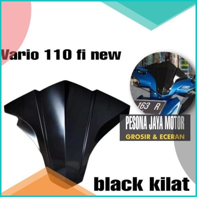 Visor Vario 110 FI Visor vario 110 Injeksi Visor Vario 110 Esp Hitam 1