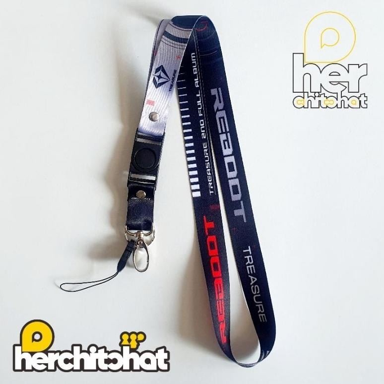 

Promo Lanyard Tali ID Card TREASURE - REBOOT Album vers Unofficial K-Pop Berkualitas