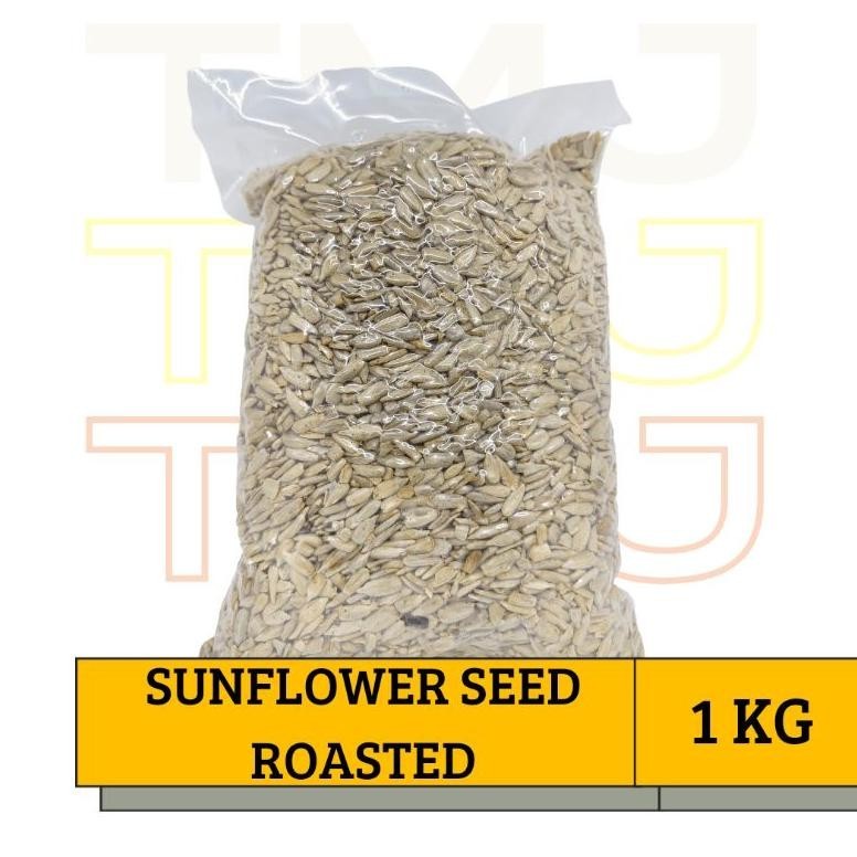 

BN SUNFLOWER SEED ROASTED/ BIJI BUNGA MATAHARI KUPAS PANGGANG 1 KG TERLARIS