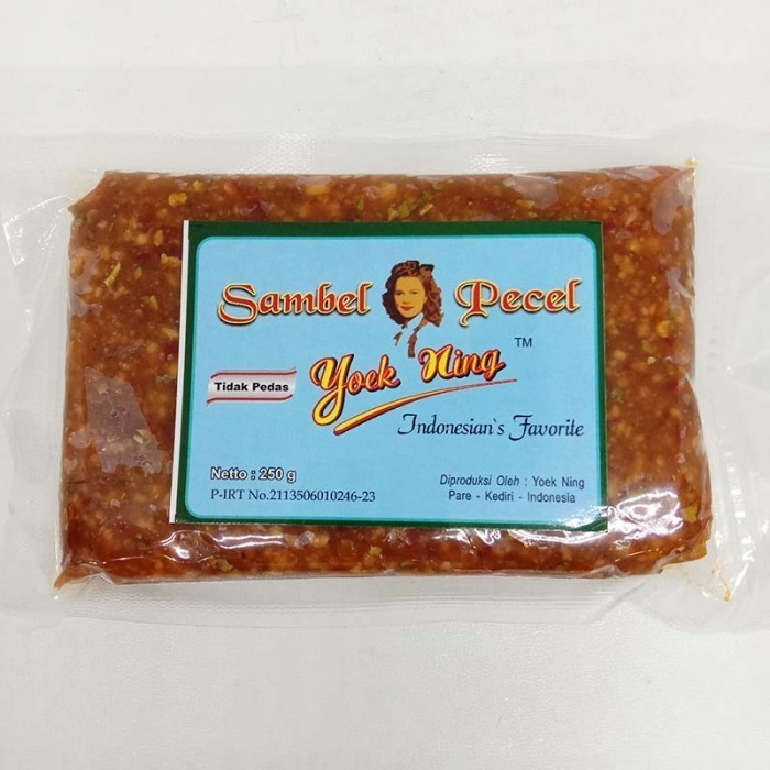 

Yoek Ning Sambal Pecel Tidak Pedas 250 G