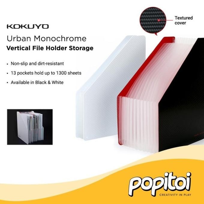 

KOKUYO Vertical Expandable File Holder Storage A4 Organizer
