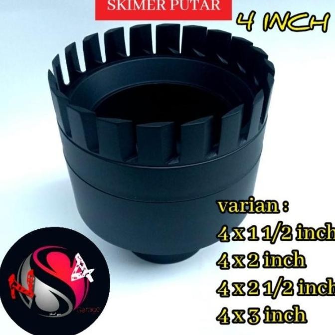 Skimmer Putar 4 Inch / Skimmer Kolam Koi/Floating Skimmer / Skimer