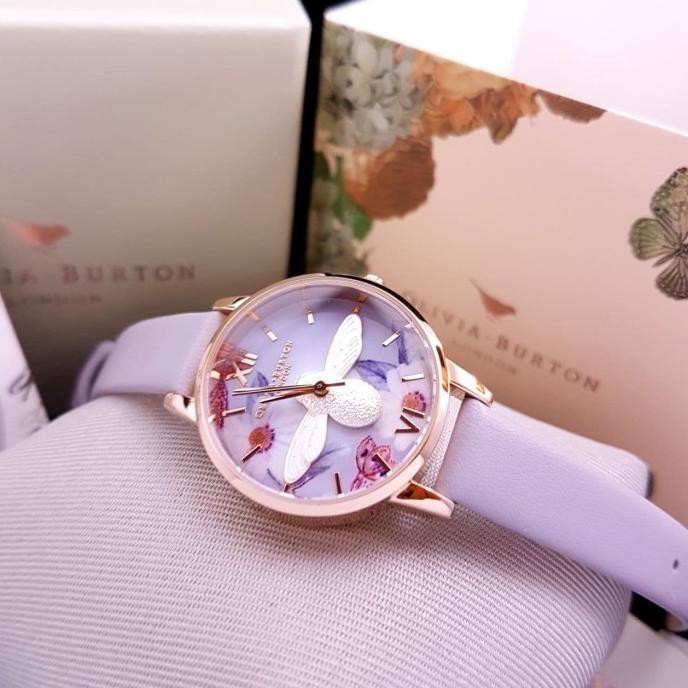 Jam Tangan Wanita New Olivia Burton 3D Bee