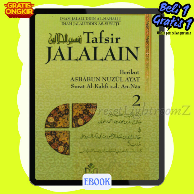 

IND1009 Tafsir Jalalain - Jilid 2-Revisi