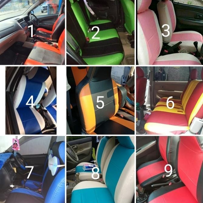 Sarung Jok Mobil Bahan Myo Avanza,Xenia,Calya,Sigra,Ertiga,Mobilio