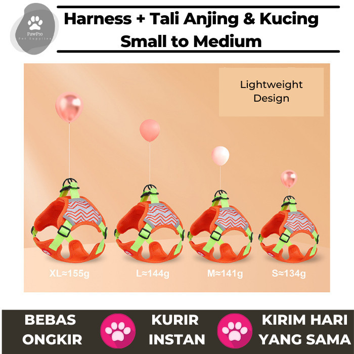 Harness Anjing Dog Harness Harness Anjing Medium Pawpro