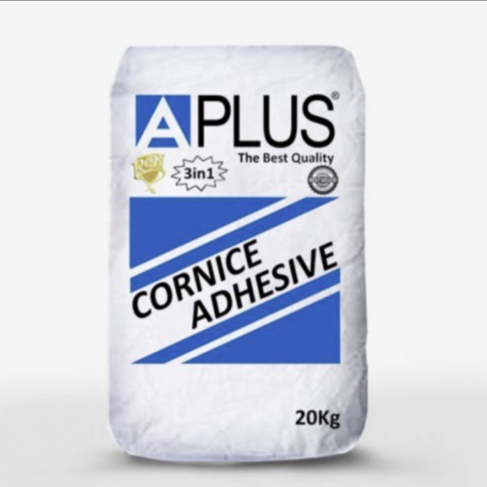 Terbaru Dempul Gipsum Aplus Cornice Gypsum A+ 20Kg Khusus Gojek Termurah Sebdg Promo Terlaris
