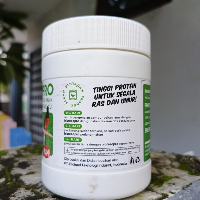 Biofeedpro Voer Kasar Organik Protein Tinggi Murai Kacer Cucak Rowo