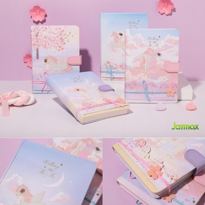 

Magnetic Notebook A Day With Unicorn / Diary Jurnal Agenda Buku tulis GM