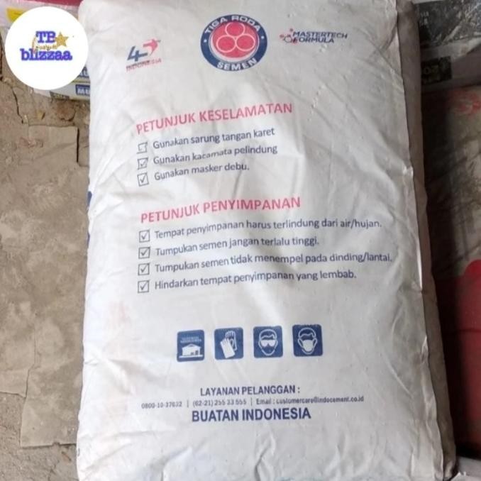 Semen Putih 40Kg Sak Semen Putih Tiga Roda 40Kg Semen Putih Per 1 Sak Kualitas Premium