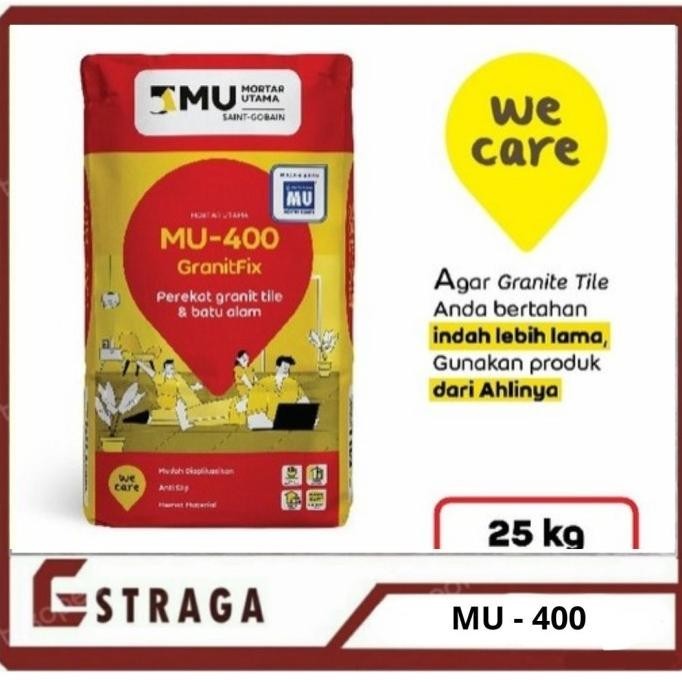 Mu-400 - Semen Perekat Granite/Granit / Mu 400 Kualitas Premium