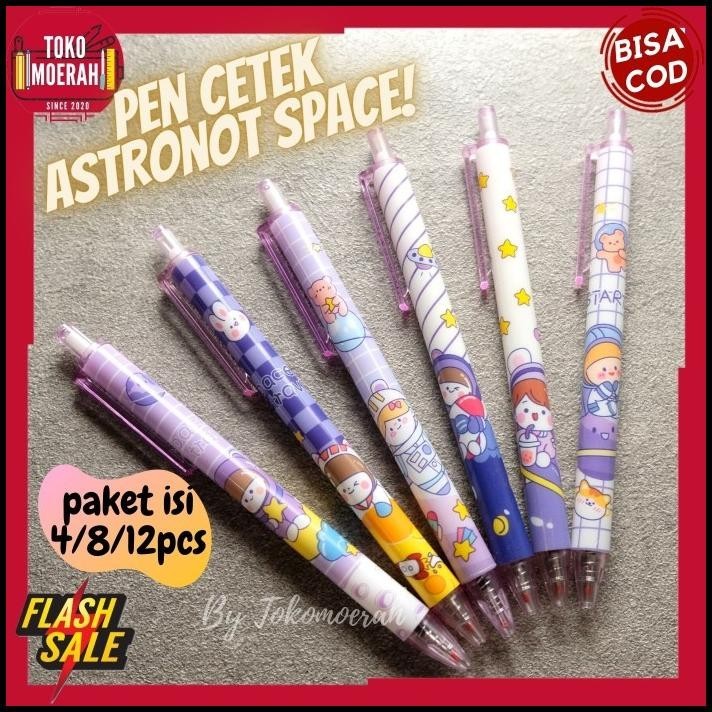 

HOT DEAL PEN ASTRONOT 4 8 12PCS PULPEN UNIK ASTRONOUT CETEK MEKANIK UNIK MURAH !!!