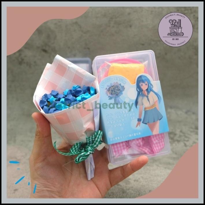 

BEST DEAL DIY KREATIVITAS ANAK LWX-G707 PITA JEPANG BUCKET BUNGA KERTAS LUCU MUR