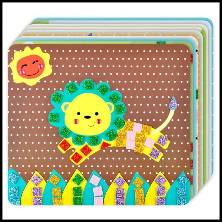 

HOT DEAL MOSAIC STICKER DIAMOND STICKING CRAFT KERAJINAN TANGAN STIKER MANIK !