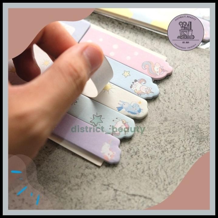 

HOT DEAL STICKY NOTES LIPAT UNICORN MEMOPAD NOTE CATATAN KUDA PONI !!!