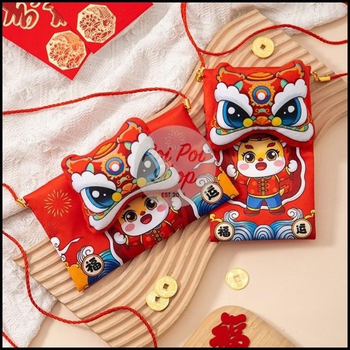 

DISKON TAS KAIN NAGA BUNYI 2024 DOMPET ANGPAO DRAGON TAS SEMPELANG RED POCKET