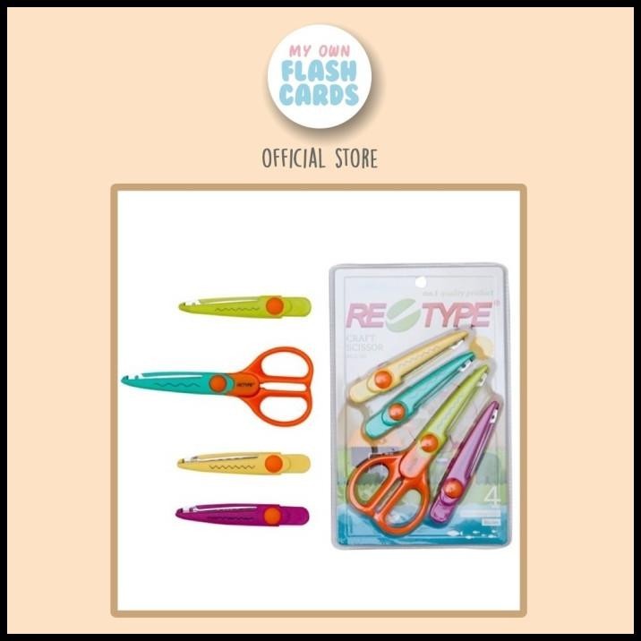 

GRATIS ONGKIR RETYPE CRAFT SCISSORS - GUNTING ANAK BERGERIGI KERAJINAN TANGAN KIDS !!!!!