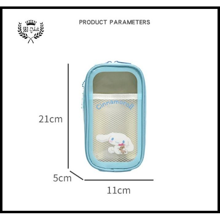 

TERBARU TEMPAT PENSIL KOTAK PENSIL KAPASITAS BESAR KARAKTER SANRIO WATERPROOF !!!