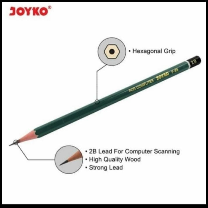 

HOT DEAL PENSIL JOYCO P 88/2B/PAK/12PC/ALAT TULIS SEKOLAH/KANTOR !!!!!