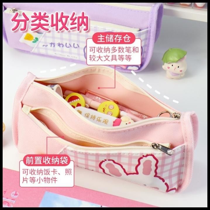 

TERBARU TEMPAT PENSIL KARAKTER DREAM SPACE TERBARU PENCIL CASE BOX PENSIL VIRAL KOREA ORGANIZER BOX PENSIL CUTE RABBIT !!!