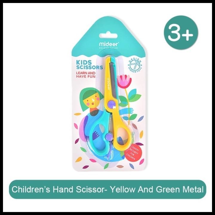 

GRATIS ONGKIR MIDEER SCISSORS GUNTING ANAK SAFETY PLASTIK METAL