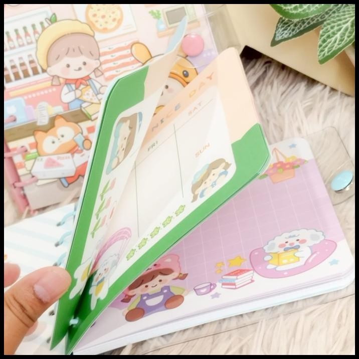 

BEST DEAL BUKU BINDER PERSEGI UKURAN A6 ISI 100 LEMBAR FULL BERGAMBAR TERMURAH !!!!!