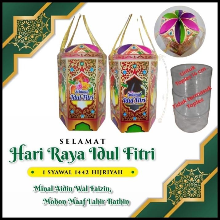 

HOT DEAL BOX TOPLES TENTENG KUE KERING LEBARAN IDUL FITRI ISI ( 12 PCS ) !