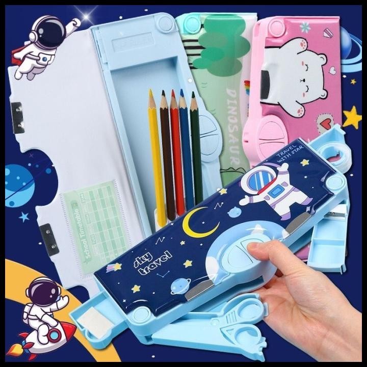 

BEST DEAL KOTAK PENCIL 90AN KOTAK PENSIL MULTIFUNGSI LENGKAP PENCIL CASE !!