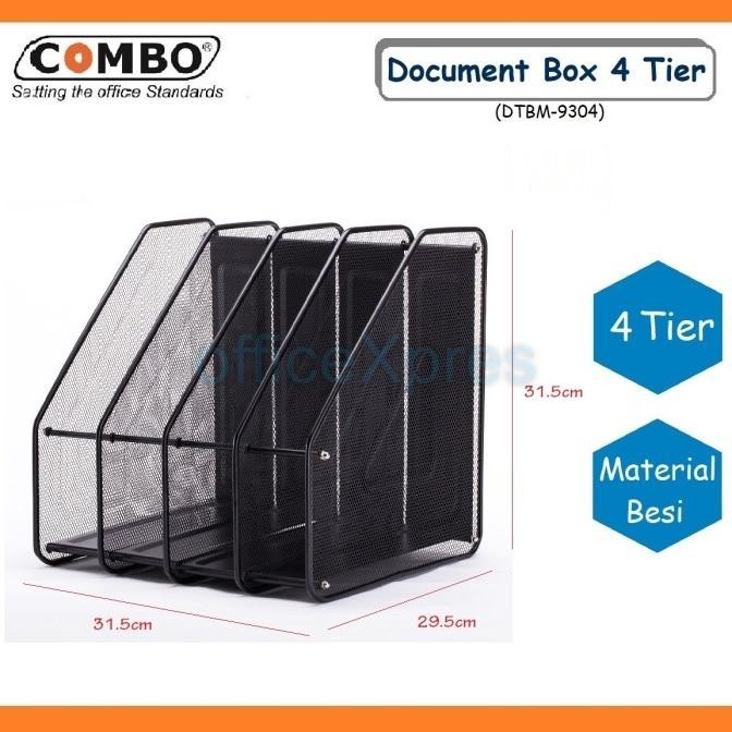 

Rak Box File Kantor 4 Tier / Rak Dokumen Layer / Document Rack / File Kualitas Premium