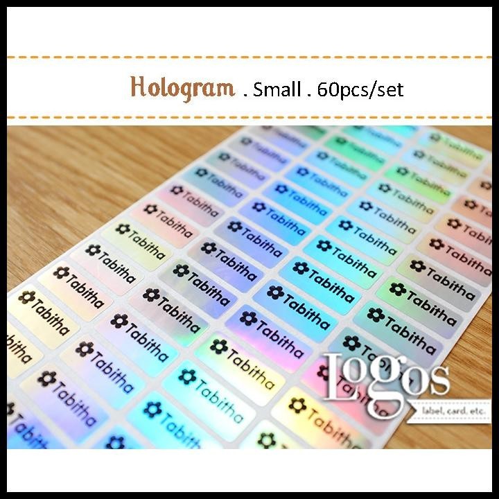 

HOT DEAL HOLOGRAM SMALL. STICKER LABEL ONLINE SHOP, PRODUK KOSMETIK BEAM LIGHTS !!!!!