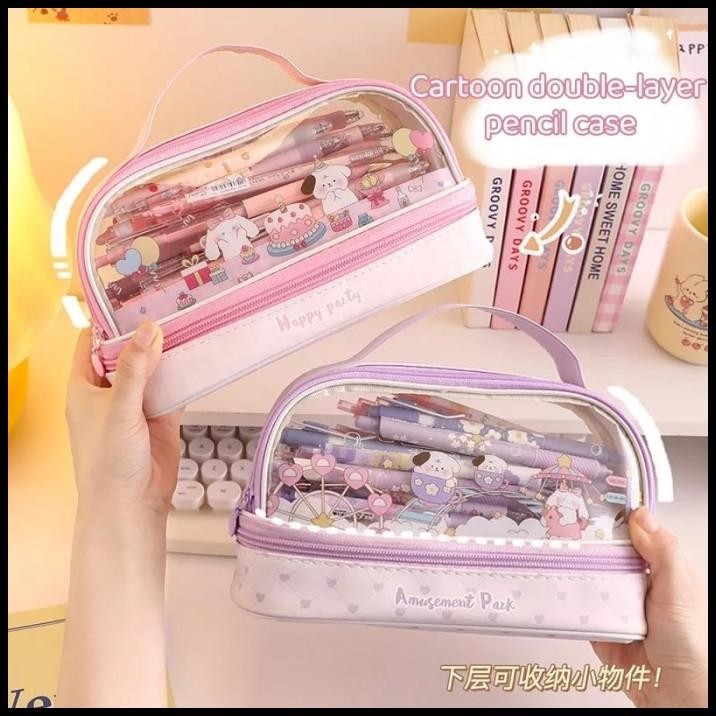 

DISKON TEMPAT PENA LUCU TEMPAT PENSIL DAN PULPEN KAWAII DUAL SLOT KAWAII !!!!