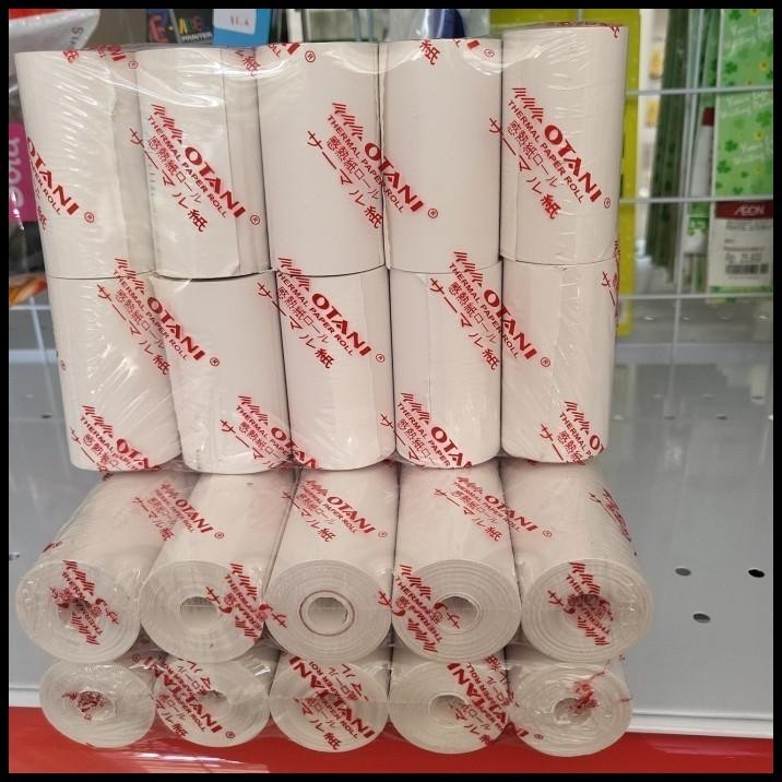 

BEST DEAL KERTAS THERMAL OTANI 57X31 ISI 10 ROLL