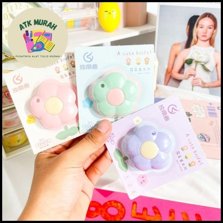 

BEST DEAL CUTTER MINI FLOWER BUNGA LUCU PISAU KECIL LUCU IMUT KADO UNIK TERMURAH !!