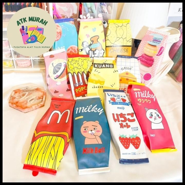 

GRATIS ONGKIR KOTAK PENSIL GAMBAR MAKANAN MOTIF SNACK FRUIT POPCORN CHIPS CHEESE MIL !!!!!!