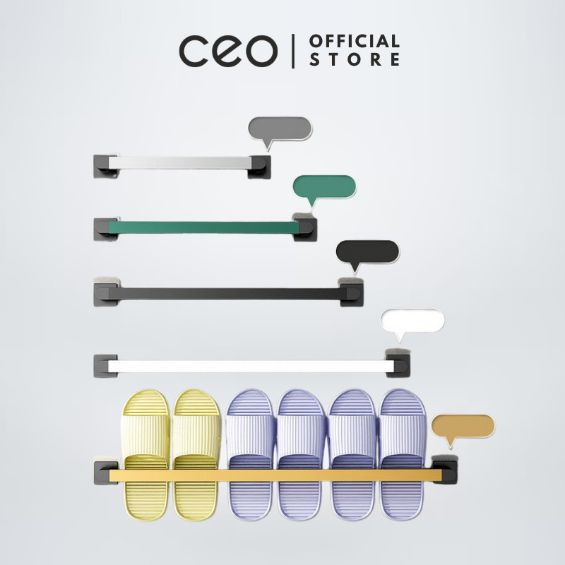 Rak Sandal Tempel Rak Sepatu Tempel  - Rak Penyimpanan Tempel