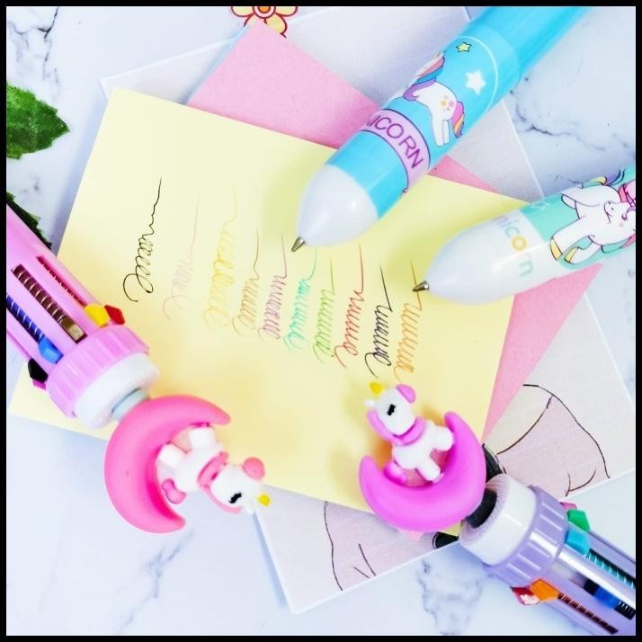 

HOT DEAL PEN CETEK 10 WARNA UNICORN UNIK BOLPEN UNICORN IMPORT PULPEN TERMURAH! !!!!!!!